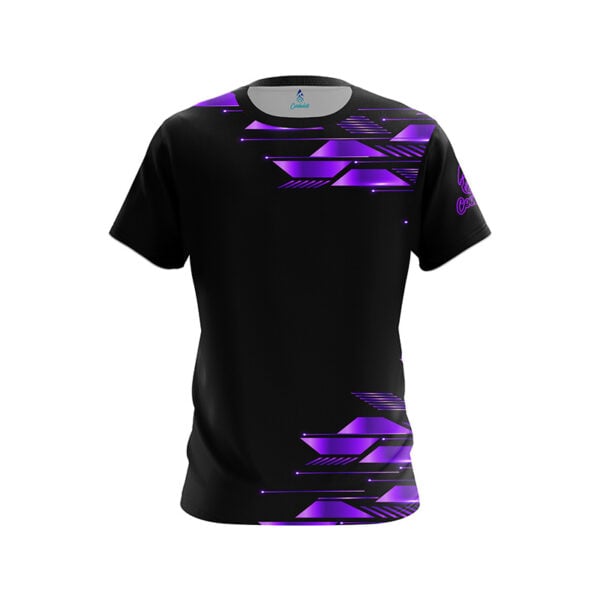 Purple Luxury Strikes Semi-Custom CoolWick Bowling Jersey