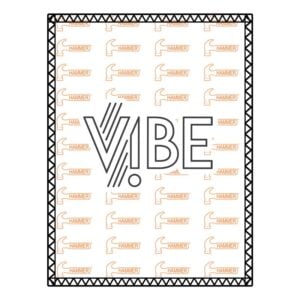 Hammer Vibe Black Orange SD Leather Bowling Shammy