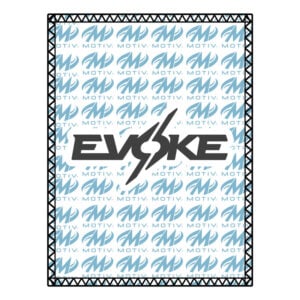 Motiv Evoke Black Blue SD Leather Bowling Shammy