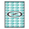 Storm Black Teal SD Leather Bowling Shammy