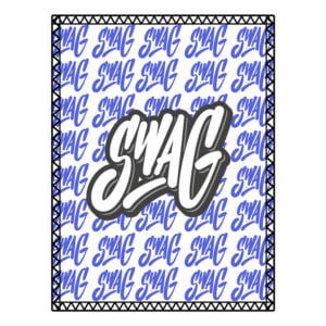 SWAG Black Violet SD Leather Bowling Shammy