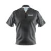 CoolWick Elite Arena Charcoal Sash Zip Jersey
