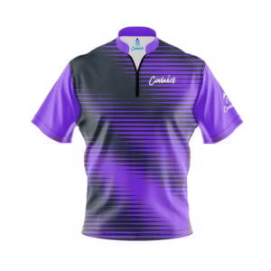 CoolWick Elite Arena Purple Sash Zip Jersey