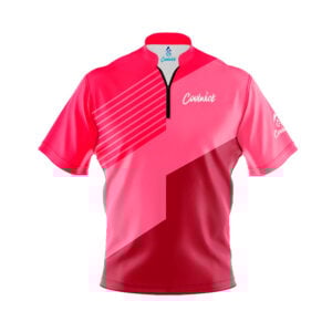 CoolWick Elite Force Pink Red Sash Zip Jersey