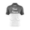 CoolWick Elite Union Black Grey Sash Zip Jersey - Image 2