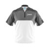 CoolWick Elite Union Black Grey Sash Zip Jersey