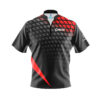 CoolWick Elite Verified Red Sash Zip Jersey