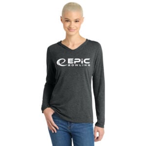 Epic Women's Tri Blend Bowling Tee Hoodie