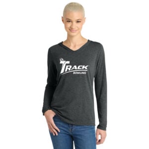 Track Women's Tri Blend Bowling Tee Hoodie
