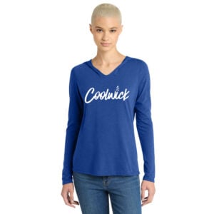 Coolwick Women's Tri Blend Bowling Tee Hoodie