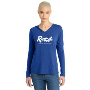 Radical Women's Tri Blend Bowling Tee Hoodie