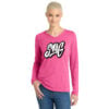 Swag Women's Tri Blend Bowling Tee Hoodie - Image 3