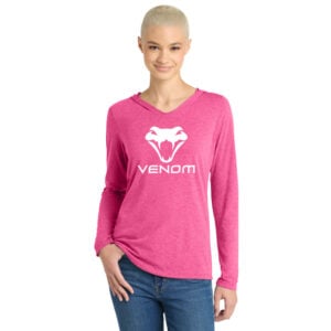 Motiv Venom Women's Tri Blend Bowling Tee Hoodie