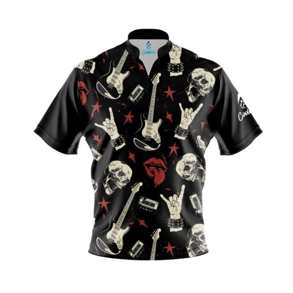 Skulls and Strings Fast Track CoolWick Bowling Jersey