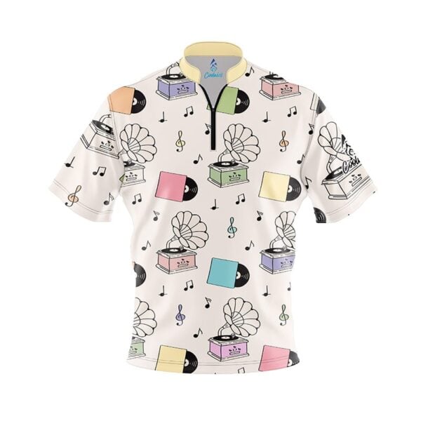 Turntable Dreams Fast Track CoolWick Bowling Jersey