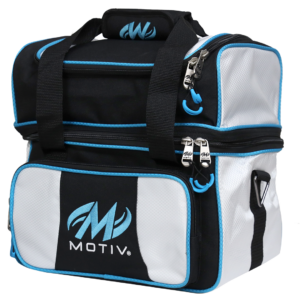 Motiv Prevail 1 Ball Single Tote White Bowling Bag