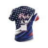 BowlersMart Sean Rash RWB Stars Semi-Custom CoolWick Bowling Jersey - Image 2