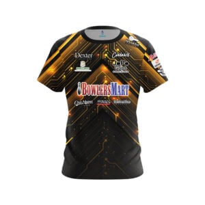 BowlersMart Sean Rash Technology Gold Semi-Custom CoolWick Bowling Jersey