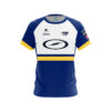 Storm Belmo Tour Blue Yellow Semi-Custom CoolWick Bowling Jersey
