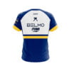 Storm Belmo Tour Blue Yellow Semi-Custom CoolWick Bowling Jersey - Image 2