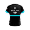 Storm Belmo Tour Black Teal Semi-Custom CoolWick Bowling Jersey - Image 2