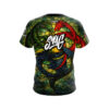 SWAG Dragon Stained Glass Semi-Custom CoolWick Bowling Jersey - Image 2