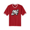 Swag Bowling V Neck Baseball Jersey - Image 3