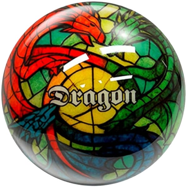 SWAG Dragon Stained Glass Poly Bowling Ball