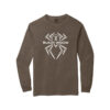 Hammer Black Widow Men's Comfort Colors Long Sleeve Tee - Image 5