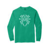 Hammer Black Widow Men's Comfort Colors Long Sleeve Tee - Image 4