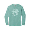 Hammer Black Widow Men's Comfort Colors Long Sleeve Tee