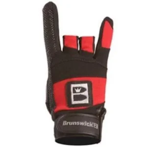 Brunswick Power X Black/Red Bowling Glove Left Hand