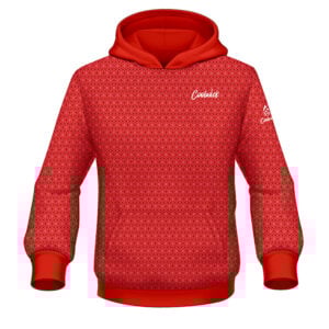 CoolWick Elite Red Bolt Hoodie