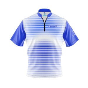 CoolWick Elite Blue Energy Sash Zip Jersey