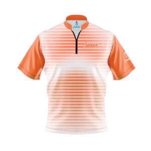 CoolWick Elite Orange Energy Sash Zip Jersey