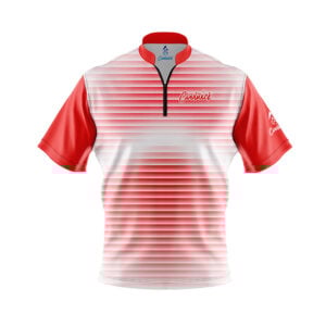 CoolWick Elite Red Energy Sash Zip Jersey
