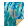 DV8 Double Trouble Sherpa Lined Throw Blanket - Image 2