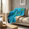 Ebonite Game Breaker 5 Hybrid Sherpa Lined Throw Blanket