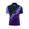 Violet Voltage Fast Track CoolWick Bowling Jersey - Image 2