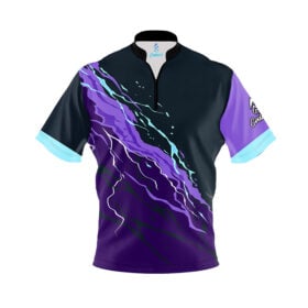 Violet Voltage Fast Track CoolWick Bowling Jersey