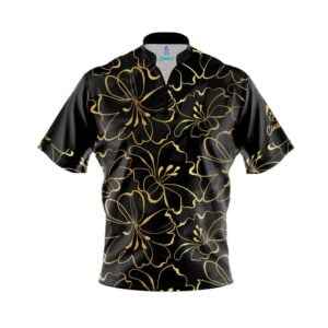 Gold Lily Fast Track CoolWick Bowling Jersey