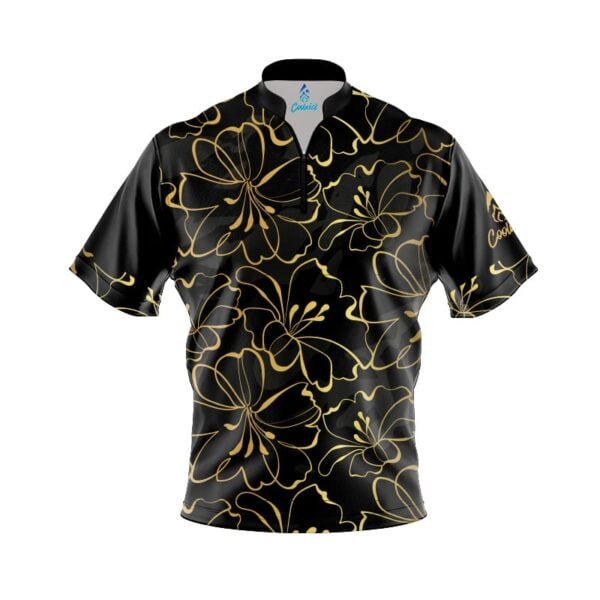 Gold Lily Fast Track CoolWick Bowling Jersey