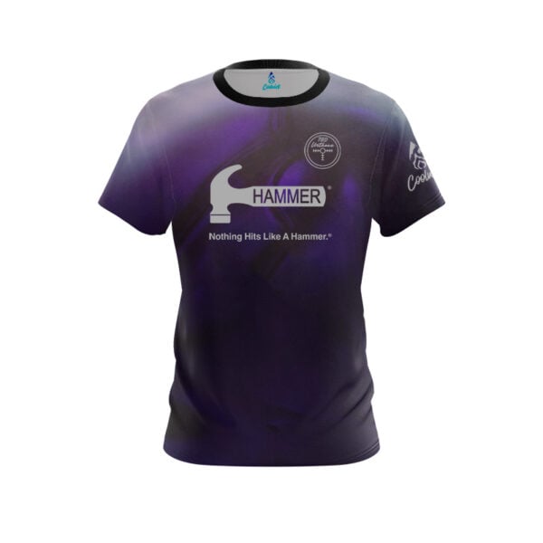 Hammer Purple Pearl Urethane 78D Semi-Custom CoolWick Bowling Jersey