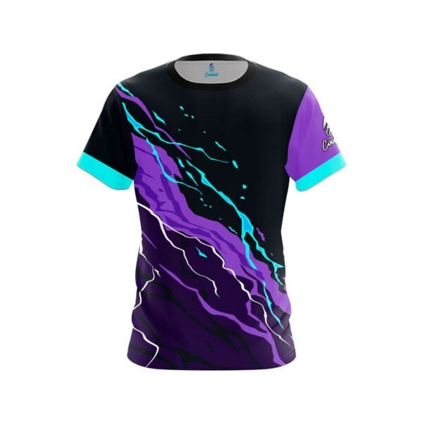Violet Voltage Semi-Custom CoolWick Bowling Jersey