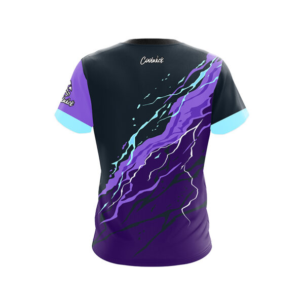 Violet Voltage Semi-Custom CoolWick Bowling Jersey - Image 2