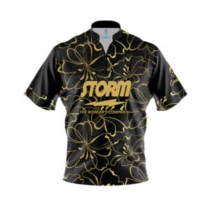 Gold Lily Fast Track CoolWick Bowling Jersey - Storm Bowling