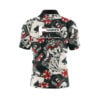 Hammer Dead Man's Hand Quick Ship CoolWick Sash Zip Bowling Jersey - Image 2