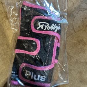 Robby's Leather Plus Bowling Glove Pink