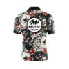 Motiv Dead Man's Hand Quick Ship CoolWick Sash Zip Bowling Jersey - Image 2