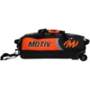 Motiv Apex 3 Ball Triple Tote Roller Tangerine Bowling Bag - Image 2